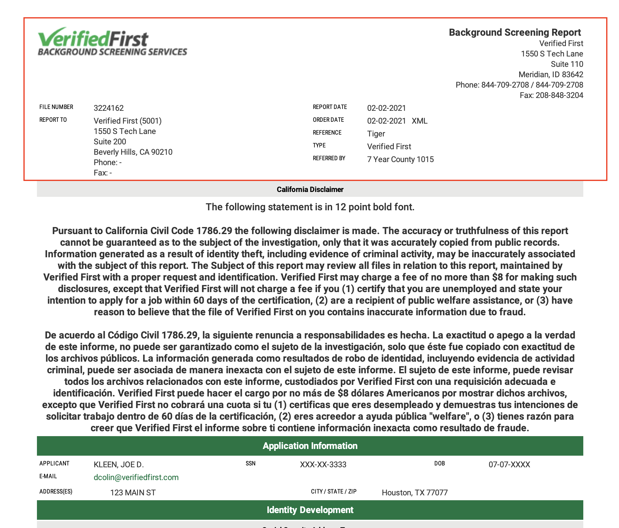 Verified Credentials  Trusted Background Screening